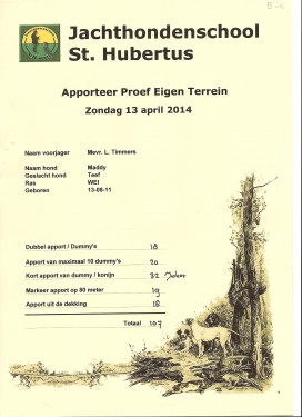 Proef eigen terrein 2014 Maddy0001